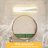 Dehobo Led Bad Spiegelleuchte 14W 40cm - LED Spiegellampe Badezimmer Spiegelleuchte IP44 4000K Neutralweiß - Badlampe Wandbeleuchtung 230V 1000LM Spiegelfrontlicht aus Acryl Kein Flimmern Bild 2