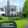 Exit Trampolin Silhouette 244 | Rosa | 228 cm Bild 2