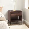 loft24 Nachtschrank Cecilie Nachttisch mit Schublade, Metallgestell Bild 2