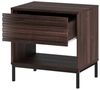 loft24 Nachtschrank Cecilie Nachttisch mit Schublade, Metallgestell Bild 5