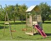 Wendi Toys Holz Spielturm Flamingo | mit Rutsche, Bild 2