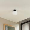 Lucande Deckenleuchten Bidolo, Glas Schwarz IP44, 1 x 10 W LED Bild 4