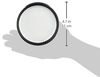 LED Deckenleuchte, ALU, Glas, schwarz, D 11,3 cm Bild 3