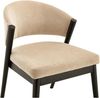 Vente-unique - ZELVYN Stuhl Stoff Beige - B 64 cm x H 76 cm x L 53,5 cm Bild 5