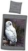 BERONAGE Kinderbettwäsche Harry Potter Hedwig Bettwäsche Linon / Renforcé Eule Bettbezug, 100% Baumwolle, 2 teilig, 135x200 + 80x80 cm Bild 3