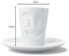 FIFTYEIGHT Espresso Mug mit Henkel 80ml - Witzig weiß Bild 5