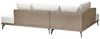 Ecksofa Stoff cremeweiß rechtsseitig modular MYKEN Bild 5