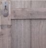 Wandgarderobe HWC-C89 Welcome, Garderobenpaneel Garderobe, Shabby-Look Vintage, 4 Haken 90x60 cm ~ braun, shabby Bild 4