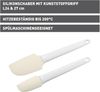 Original Kaiser Classic Teigschaber-Set 2-teilig, Teigschaber mit abnehmbarem Silikon-Aufsatz 24 + 27 cm, lebensmittelechtes Silikon, spülmaschinengeeignet Bild 2