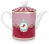 PiP Studio Teekanne Love Birds Medallion Teekanne rot/pink 1,3l, Teapot Love Birds Medallion Red-Pink 1.3ltr Bild 3