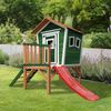 HOME DELUXE Spielhaus auf Stelzen PINO inkl. Rutsche - Grün Bild 2