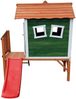 HOME DELUXE Spielhaus auf Stelzen PINO inkl. Rutsche - Grün Bild 4