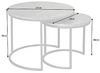 riess-ambiente Beistelltisch ELEMENTS Ø60cm grau / schwarz (Set, 2-St), Mango-Massivholz · Metall-Gestell · rund · Industrial Design Bild 2