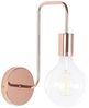 'Savena' Wandleuchte Kupfer mit 32 cm Höhe Lampe aus Metall Wohnzimmer Schlafzimmer Küche Flur Moderne Deckenleuchte Modernes Design Bild 1