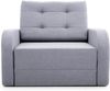 MOEBLO Kindersofa Porto 80, Schlafsessel Sofa Sessel Jugendsofa Schlafsofa 1-Sitzer Gästebett, mit Schlaffunktion, mit Bettkasten, Braun Bild 4