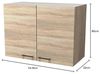 Flex-Well Hängeschrank Samoa (B x H x T) 80 x 54,8 x 32 cm Bild 2