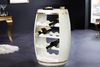riess-ambiente Weinregal BODEGA WHITE 65cm weiß / gold, Einzelartikel 1-tlg, Esszimmer · Holz · 14 Flaschen · Weinfass · Modern Design Bild 4