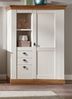 Highboard Hemsby in weiß Pinie / Eiche Landhaus 102 x 139 cm Bild 2