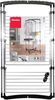 Metaltex 405773039 Faro plus Turmwäschetrockner 3-Etagen, silber - schwarz Bild 2