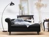 Chaiselongue Samtstoff schwarz linksseitig LUIRO Bild 2