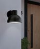 Eglo 96207 Outdoor Wandleuchte ENTRIMO Downlight schwarz weiß L:20cm H:18,5cm T:23,5cm IP44 Bild 3