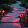 Maximex LED Gartenleuchte Modell Marienkäfer, Ein-/Ausschalter, LED fest integriert, Warmweiß, Beetstecker, solarbetriebene Gartenbeleuchtung, leuchtet bis zu 10 Std Bild 5