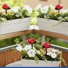 Maximex LED Gartenleuchte Modell Marienkäfer, Ein-/Ausschalter, LED fest integriert, Warmweiß, Beetstecker, solarbetriebene Gartenbeleuchtung, leuchtet bis zu 10 Std Bild 4