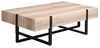 M2 Kollektion Delta Couchtisch, MDF, braun, 118 x 38 x 70 cm Bild 5