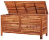 Aufbewahrungsbox RIVIERA Akazienholz 130 cm 48 cm Dunkler Holzfarbton Bild 5