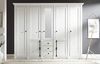 'Hooge' Kleiderschrank in Pinie weiß, 236x206 cm Bild 4