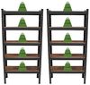 2x Wohnzimmerregal 150x75x30 cm dunkel Traglast je 650 kg Steckregal Schwerlastregal Lagerregal Bild 4
