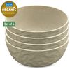 Koziol Schale 4er-Set Club Bowl, Schüsseln, Kunststoff-Holz-Mix, Nature Desert Sand, 700 ml, 5004700 Bild 2