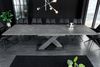 riess-ambiente Esstisch MONTREAL 180 / 230 / 280cm grau (Einzelartikel, 1-St), ausziehbar · X-Gestell · bis 12 Personen · Industrial Design Bild 2