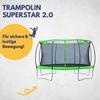 Best Sporting Gartentrampolin 57123 Superstar 2.0, Ø 426 cm, mit Netz Bild 2