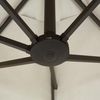 Doppelsonnenschirm 270 x 460 247 cm beige SIBILLA Bild 5