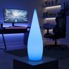 Arnusa LED Stehlampe Moderne Lampe mit Farbwechsel und Fernbedienung RGB Akku kabellos, Farbwechsel, LED fest integriert, 16 Leuchtfarben und 4 Farbwechselprogramme per Fernbedienung wählbar, Sauna Lampe Stimmungsleuchte Bild 5