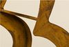Kaminholzregal, Herz liegend, rostfarben, H 57 cm Bild 2