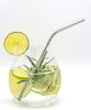 Riedel O 5515/67 Gin Tonic Optical Gläser Set 4 Stück + Gratis 4er Set EKM Living Edelstahl Strohhalme Silber gebogen Bild 2