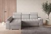 MOEBLO Ecksofa LUKA, modernes Schlafsofa, bequemes Sofa mit Liegefunktion, verstellbare Kopfstützen Sofa, Sofa mit Bettkasten, Ecksofa mit eleganten Metallfüßen, gemütliches Sofa für Wohnzimmer, Schlafsofa mit Stauraum, hochwertiges Ecksofa Stoff, mode... Bild 3