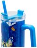 Sonic the Hedgehog Trinkflasche Thermobecher aus Edelstahl mit Strohhalm – 940 ml wiederverwendbar Bild 3