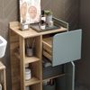 Unterschrank Karen Sonoma/Blau 50 x 90 cm mit Tür und Schublade Vicco Bild 5