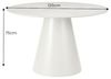 riess-ambiente Esstisch EN VOGUE Ø120cm matt grau – Beton-Design, Säulenfuß, rund, 4 Personen (Einzelartikel, 1-St), Statement-Tisch – ideal für gemeinsame Mahlzeiten & Besprechungen Bild 3