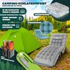 KESSER Campingbett klappbar mit Tragetasche, Nackenkissen, Vakuumtasche & Getränkehalter, Oxford-Gewebe grau / blau, 68 x 190 x 30 cm Bild 2