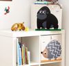 Aufbewahrung im Kinderzimmer | Spielzeugbox mit Gorilla, 33 x 33 x 33 cm, von 3 sprouts Bild 3