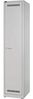 Bisley Garderobenschrank LIGHT 1 Abteil 400, Farbe lichtgrau Bild 3