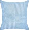 Beliani 'MILLET' Kissen, 2er Set, Cord Polyester blau, 43x43 cm Bild 4