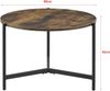 Couchtisch Køge Dunkler Holzton [en. casa] Bild 2