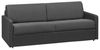 Vente-unique - Schlafsofa 4-Sitzer - Liegefläche: 160 cm - Matratzenhöhe: 22 cm - Stoff - Grau - CALIFE Bild 4