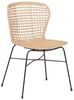 Rattanstuhl natürlich 2er Set ELFROS Bild 4