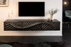 riess-ambiente Lowboard SCORPION 160cm schwarz (Einzelartikel, 1 St), Wohnzimmer · Massivholz · Mango · TV-Schrank · hängend · Industrial Bild 3